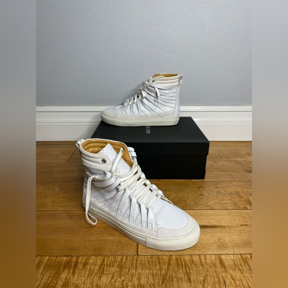 Damir Doma White Falco Sneaker Men's Size 7.5 (US) / 40 (EU Size)
